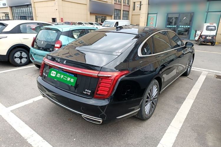 Used Hongqi H9 2022 2.0T Smart Connect Flagship Edition Rear Right 45 Deg