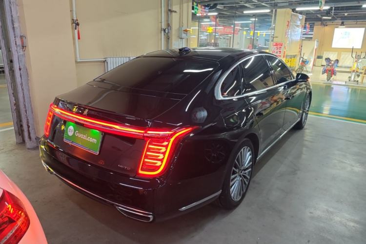 Used Hongqi H9 2022 2.0T Smart Connect Flagship Edition Rear Right 45 Deg