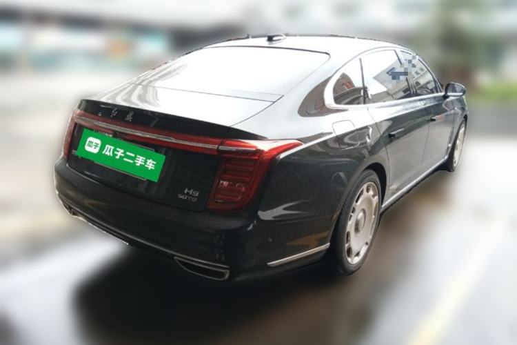 Used Hongqi H9 2022 3.0T Smart Connect Flagship Edition Rear Right 45 Deg