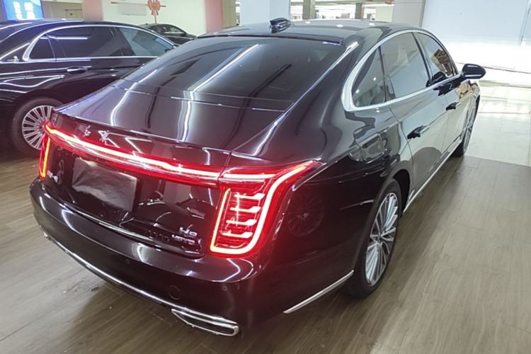 Used Hongqi H9 2022 2.0T Smart Connect Flagship Edition Rear Right 45 Deg