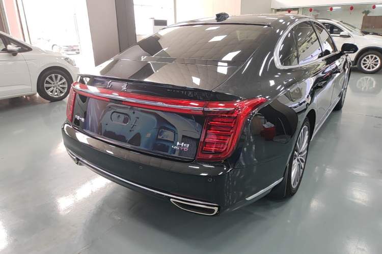 Used Hongqi H9 2022 2.0T Smart Connect Flagship Edition Rear Right 45 Deg