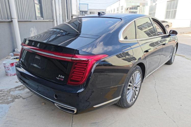 Used Hongqi H9 2022 2.0T Smart Connect Flagship Edition Rear Right 45 Deg