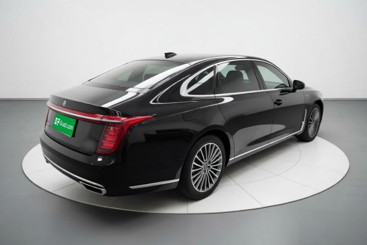 Used Hongqi H9 2022 2.0T Smart Connect Flagship Edition Rear Right 45 Deg