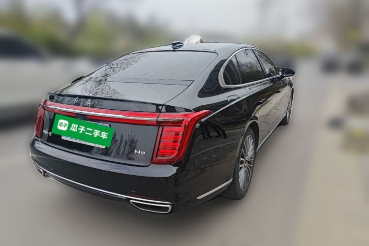 Used Hongqi H9 2022 2.0T Smart Connect Flagship Edition Rear Right 45 Deg
