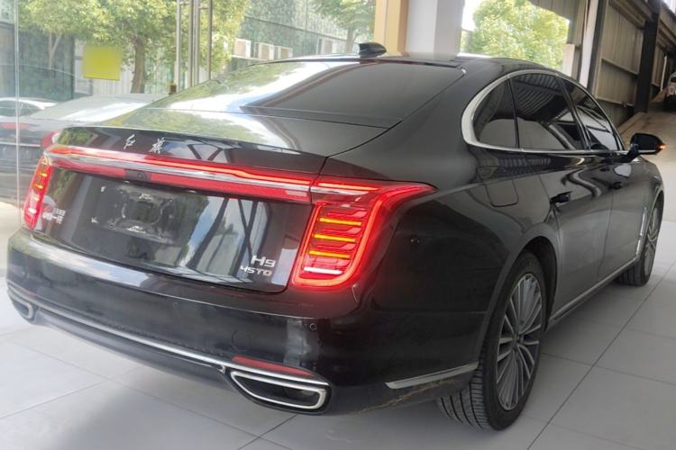 Used Hongqi H9 2022 2.0T Smart Connect Flagship Edition Rear Right 45 Deg
