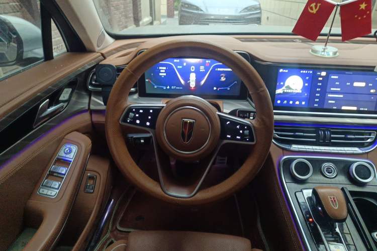 Used Hongqi H9 2022 2.0T Smart Connect Flagship Edition Steering Wheel