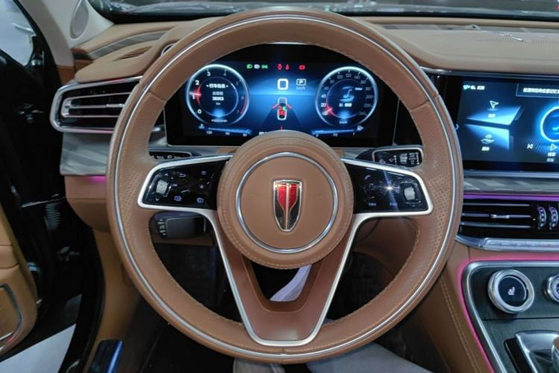 Used Hongqi H9 2022 2.0T Smart Connect Flagship Edition Steering Wheel