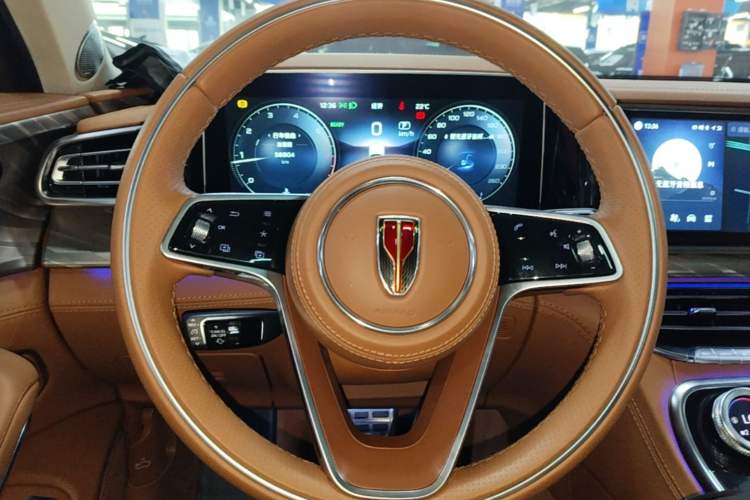 Used Hongqi H9 2022 2.0T Smart Connect Flagship Edition Steering Wheel
