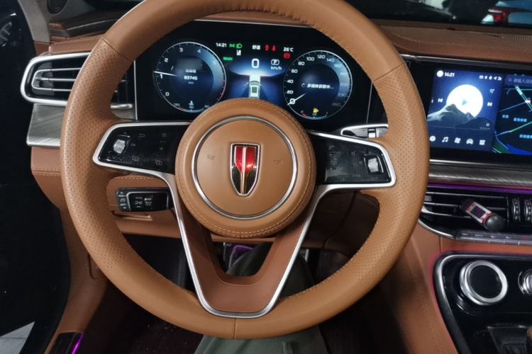 Used Hongqi H9 2022 2.0T Smart Connect Flagship Edition Steering Wheel