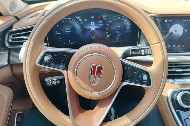Used Hongqi H9 2022 2.0T Smart Connect Flagship Edition Steering Wheel