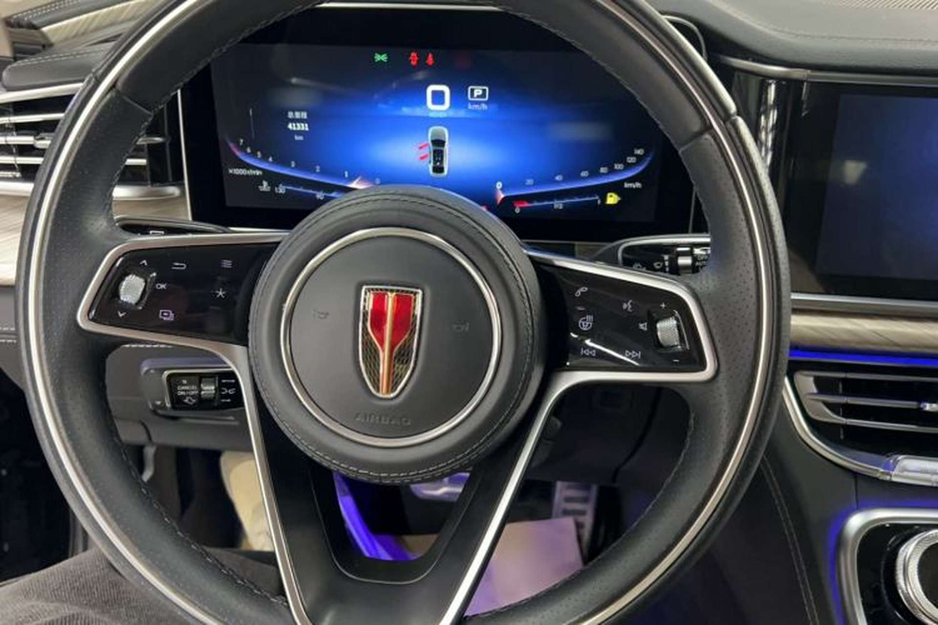 Used Hongqi H9 2022 2.0T Smart Connect Flagship Edition Steering Wheel