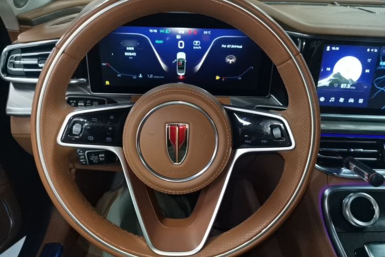 Used Hongqi H9 2022 2.0T Smart Connect Flagship Edition Steering Wheel