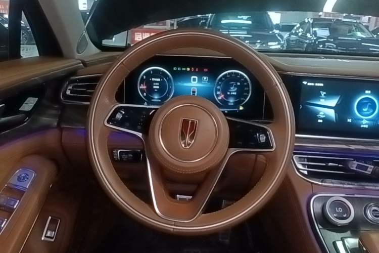 Used Hongqi H9 2022 2.0T Smart Connect Flagship Edition Steering Wheel