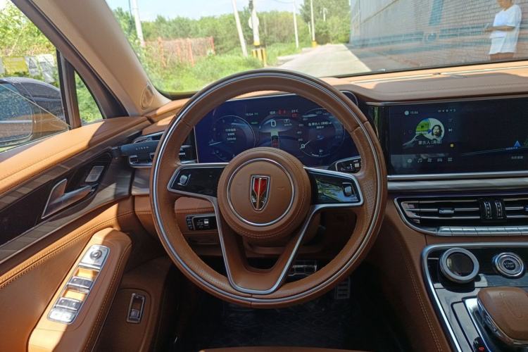 Used Hongqi H9 2022 2.0T Smart Connect Flagship Edition Steering Wheel