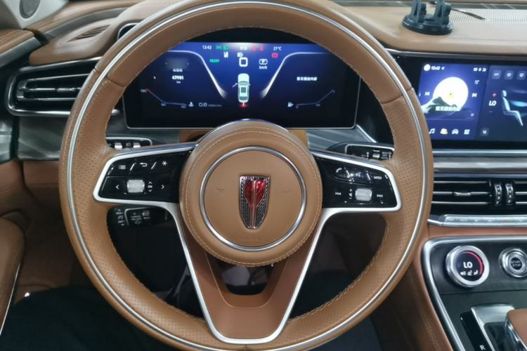 Used Hongqi H9 2022 2.0T Smart Connect Flagship Edition Steering Wheel