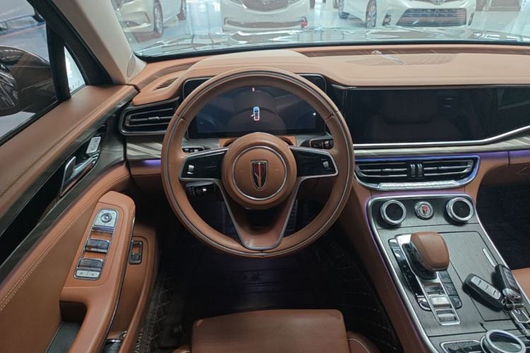 Used Hongqi H9 2022 2.0T Smart Connect Flagship Edition Steering Wheel
