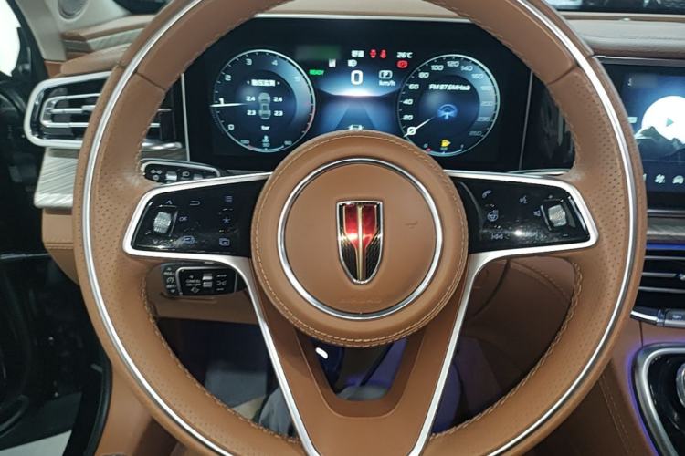 Used Hongqi H9 2022 2.0T Smart Connect Flagship Edition Steering Wheel