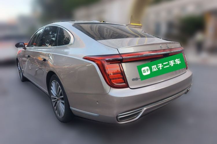 Used Hongqi H9 2022 2.0T Smart Connect Flagship Edition Rear Left 45 Deg
