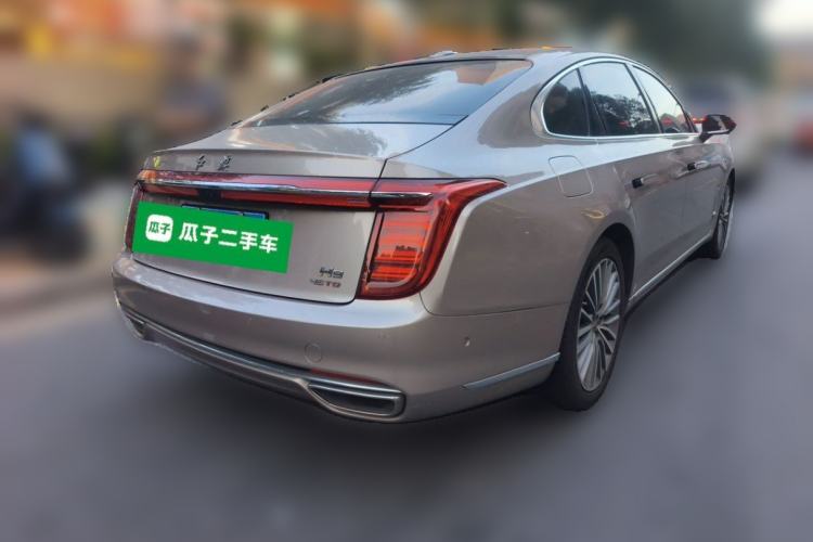 Used Hongqi H9 2022 2.0T Smart Connect Flagship Edition Rear Right 45 Deg
