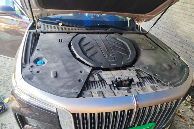 Used Hongqi H9 2022 3.0T Smart Connect Flagship Four-Seater Version Engine Bay