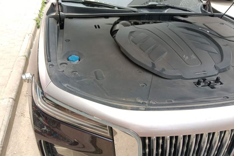 Used Hongqi H9 2022 3.0T Smart Connect Flagship Four-Seater Version Engine Bay Right