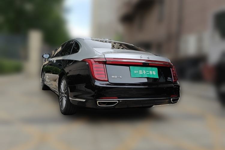 Used Hongqi H9 2022 2.0T Smart Connect Flagship Edition Rear Left 45 Deg