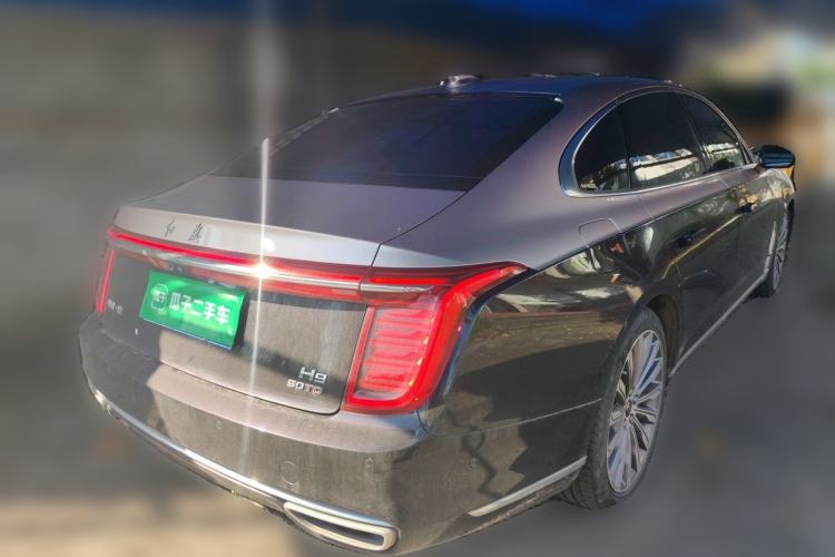 Used Hongqi H9 2022 3.0T Smart Connect Flagship Four-Seater Version Rear Right 45 Deg
