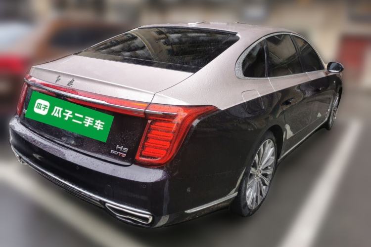 Used Hongqi H9 2022 3.0T Smart Connect Flagship Four-Seater Version Rear Right 45 Deg