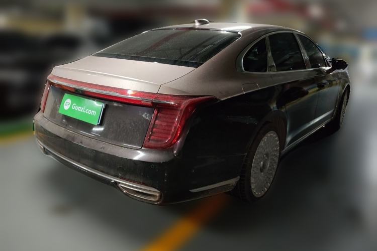 Used Hongqi H9 2022 3.0T Smart Connect Flagship Four-Seater Version Rear Right 45 Deg