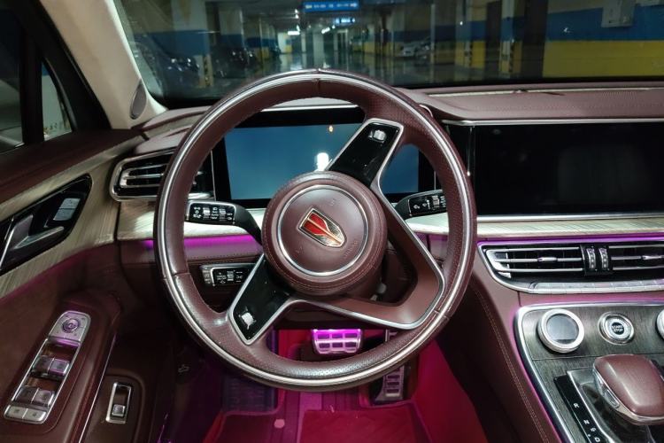 Used Hongqi H9 2022 3.0T Smart Connect Flagship Four-Seater Version Steering Wheel