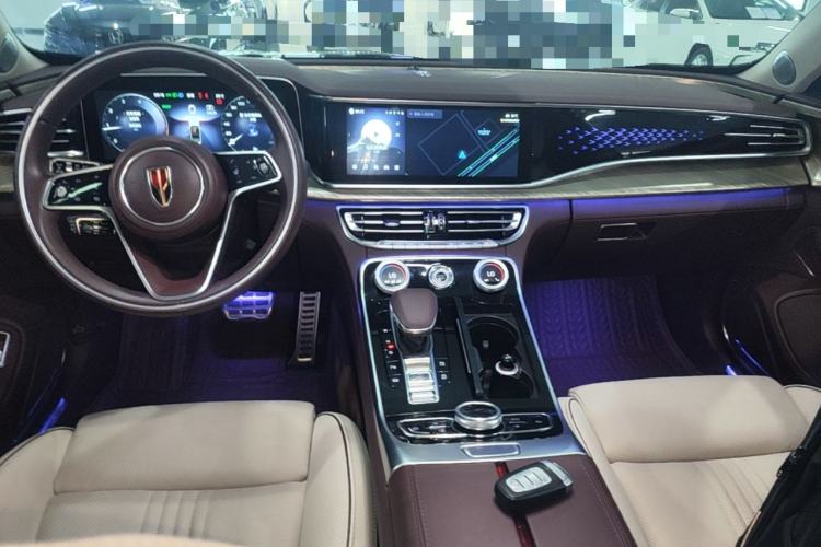 Used Hongqi H9 2022 2.0T Smart Connect Flagship Edition Center Console