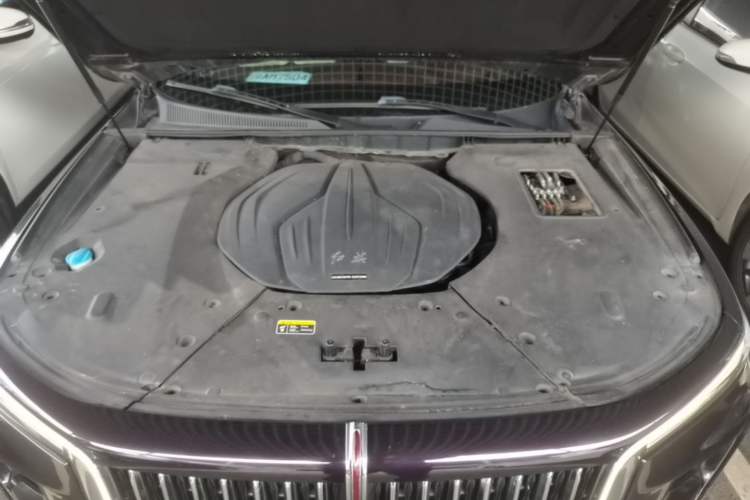 Used Hongqi H9 2022 2.0T Smart Connect Flagship Edition Engine Bay