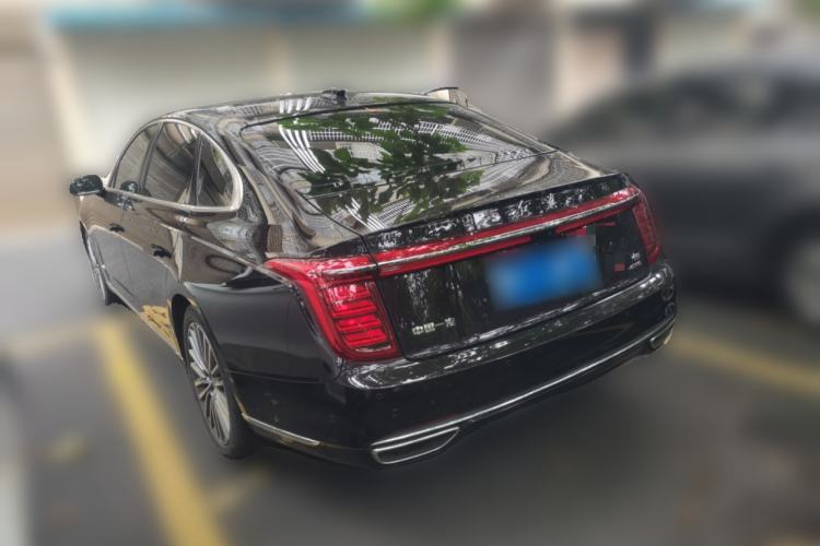 Used Hongqi H9 2022 2.0T Smart Connect Flagship Edition Rear Left 45 Deg
