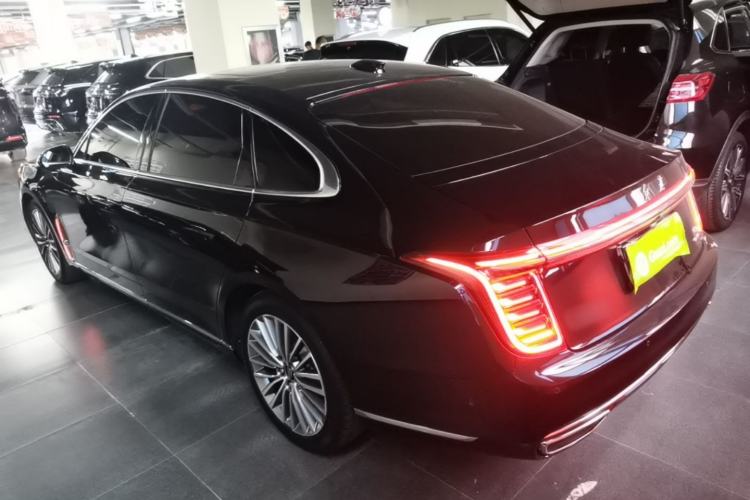 Used Hongqi H9 2022 2.0T Smart Connect Flagship Edition Rear Left 45 Deg