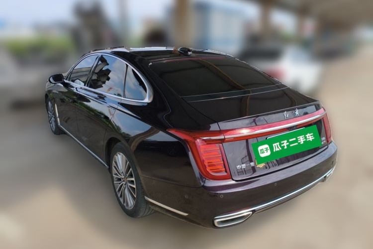 Used Hongqi H9 2022 3.0T Smart Connect Flagship Edition Rear Left 45 Deg