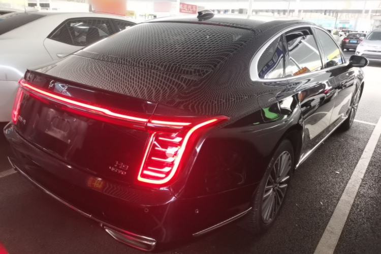 Used Hongqi H9 2022 2.0T Smart Connect Flagship Edition Rear Right 45 Deg