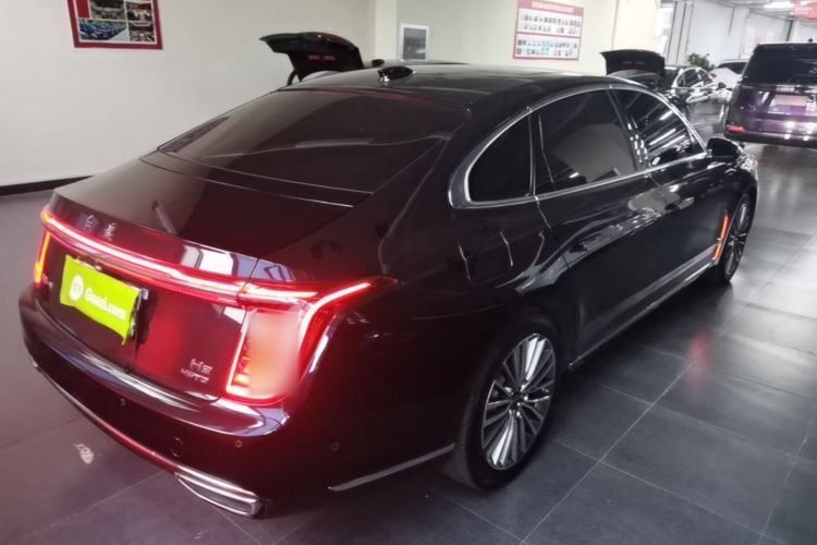 Used Hongqi H9 2022 2.0T Smart Connect Flagship Edition Rear Right 45 Deg