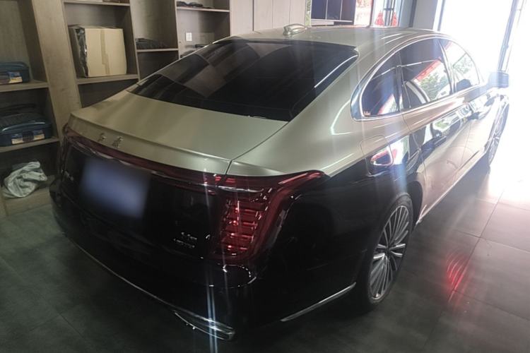 Used Hongqi H9 2022 2.0T Smart Connect Flagship Edition Rear Right 45 Deg