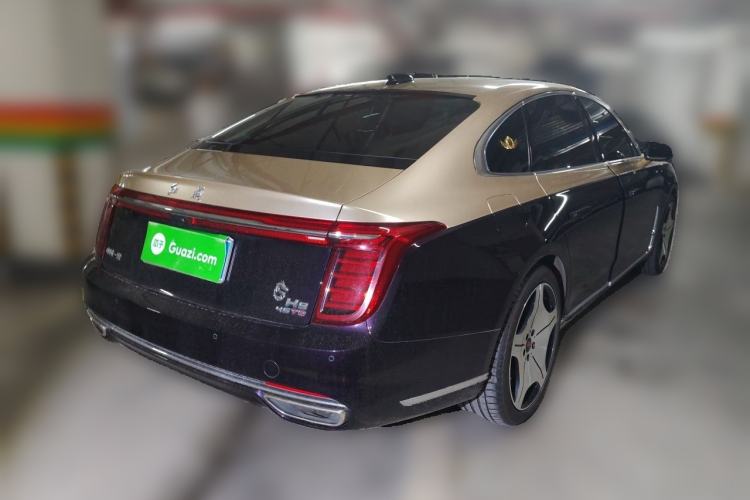 Used Hongqi H9 2022 2.0T Smart Connect Flagship Edition Rear Right 45 Deg