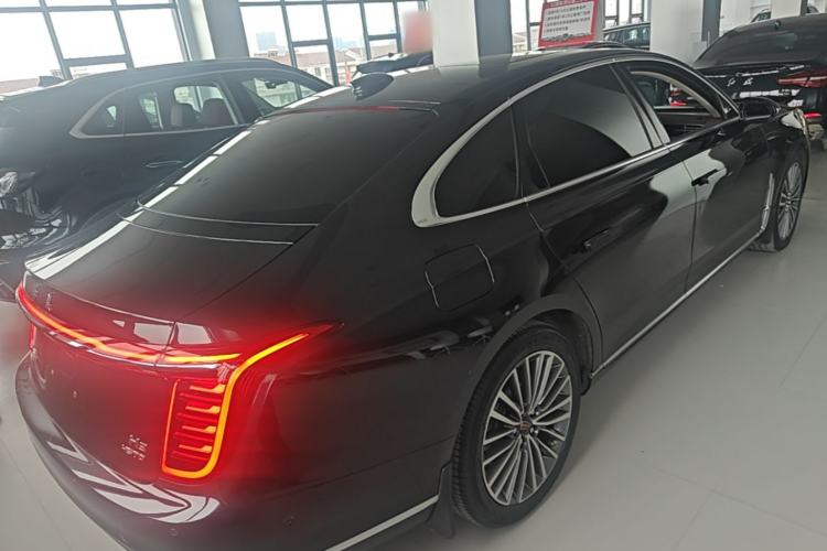 Used Hongqi H9 2022 2.0T Smart Connect Flagship Edition Rear Right 45 Deg