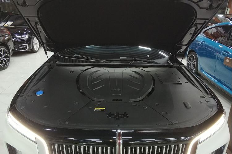 Used Hongqi H9 2022 3.0T Smart Connect Flagship Four-Seater Version Engine Bay