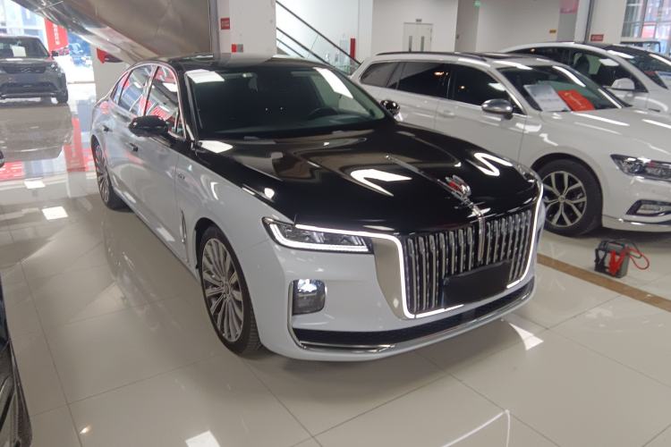 Used Hongqi H9 2022 3.0T Smart Connect Flagship Four-Seater Version Front Right 45 Deg