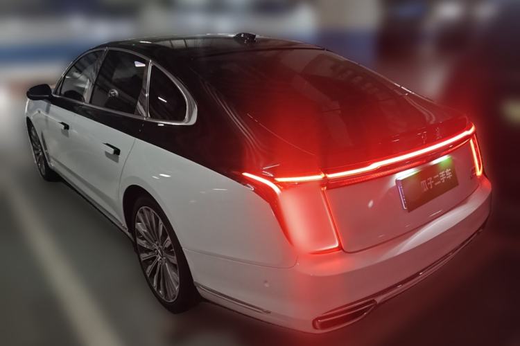 Used Hongqi H9 2022 3.0T Smart Connect Flagship Four-Seater Version Rear Left 45 Deg