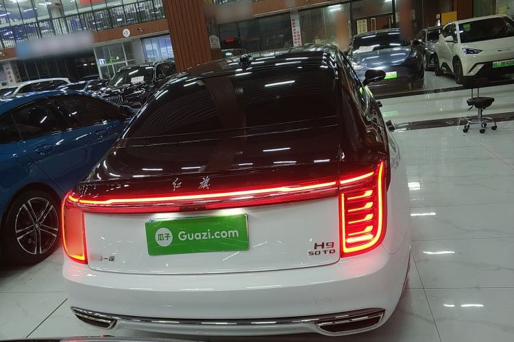 Used Hongqi H9 2022 3.0T Smart Connect Flagship Four-Seater Version Rear