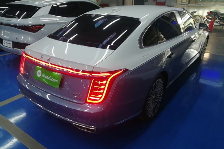 Used Hongqi H9 2022 3.0T H9+ Premium Custom Edition Rear Right 45 Deg