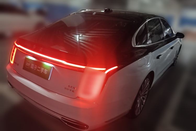 Used Hongqi H9 2022 3.0T Smart Connect Flagship Four-Seater Version Rear Right 45 Deg