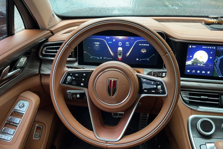 Used Hongqi H9 2022 2.0T Smart Connect Flagship Edition Steering Wheel