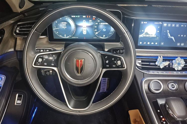 Used Hongqi H9 2022 3.0T Smart Connect Flagship Four-Seater Version Steering Wheel