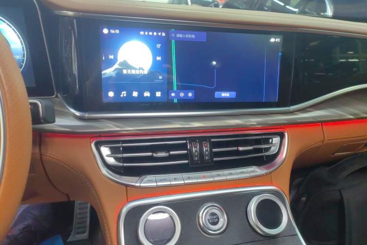 Used Hongqi H9 2023 2.0T Smart Connect Flagship Edition Audio And AC Panel
