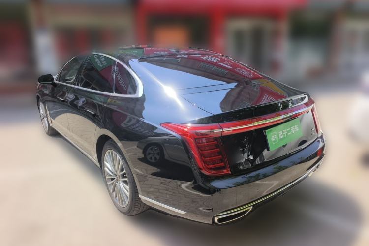 Used Hongqi H9 2023 2.0T Smart Connect Flagship Edition Rear Left 45 Deg